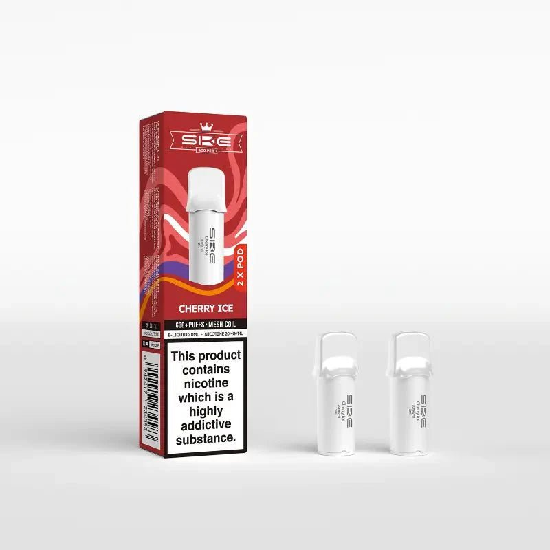 Buy SKE Crystal Pro 600 Replacement Pods Pack of 10 - Cherry Ice