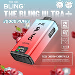 Buy The Bling Ultra Plus 30k Prefilled Vape Pod Kit Box of 5 - Fizzy Cherry/Cherry Cola