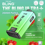 Buy The Bling Ultra Plus 30k Prefilled Vape Pod Kit Box of 5 - Fresh Mint/Strawberry Mint