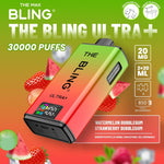 Buy The Bling Ultra Plus 30k Prefilled Vape Pod Kit Box of 5 - Watermelon Bubblegum/Strawberry Bubblegum