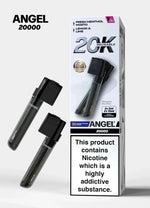 Buy Vapes Bars Angel 20000 Prefilled Pods Box of 5 - White Edition