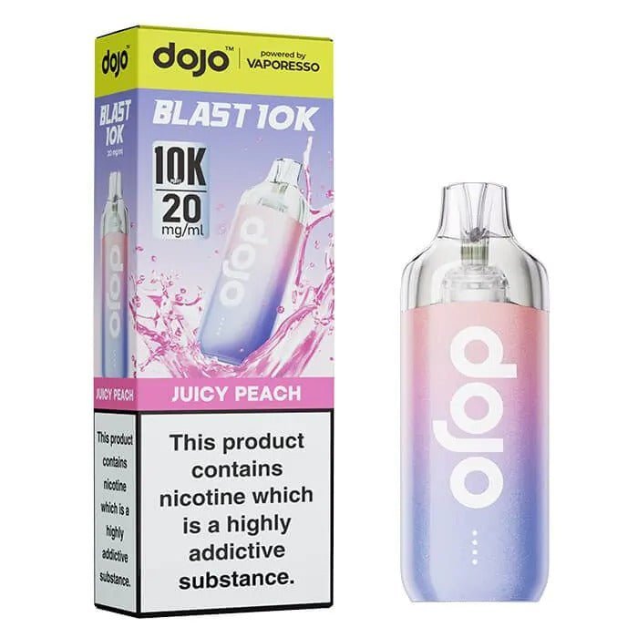 Buy Vaporesso Dojo Blast 10k Prefilled Pod Vape Kit - Juicy Peach