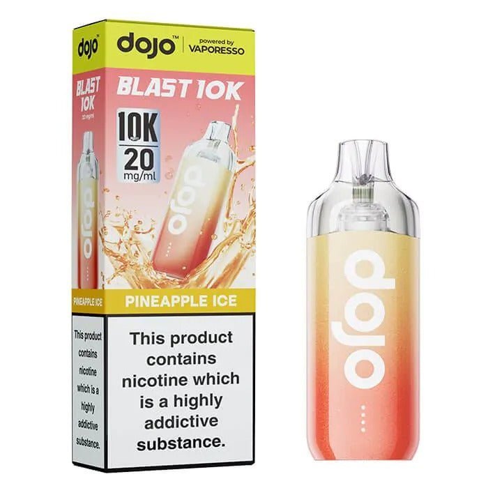 Buy Vaporesso Dojo Blast 10k Prefilled Pod Vape Kit - Pineapple Ice