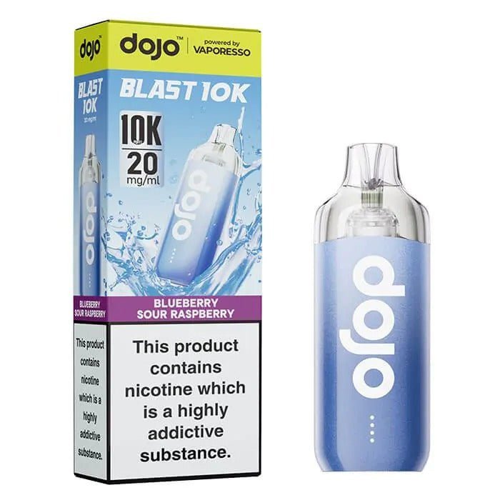 Buy Vaporesso Dojo Blast 10k Prefilled Pod Vape Kit - Blueberry Sour Raspberry