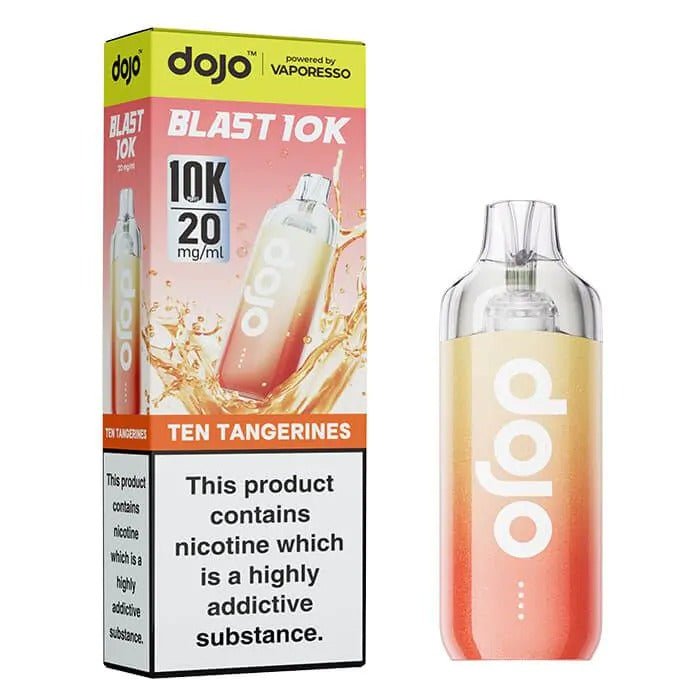 Buy Vaporesso Dojo Blast 10k Prefilled Pod Vape Kit - Ten Tangerines