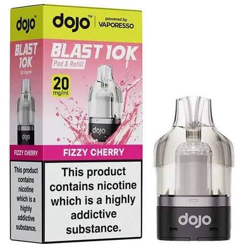 Buy Vaporesso Dojo Blast 10K Prefilled Pods (Pack of 5) - Fizzy Cherry