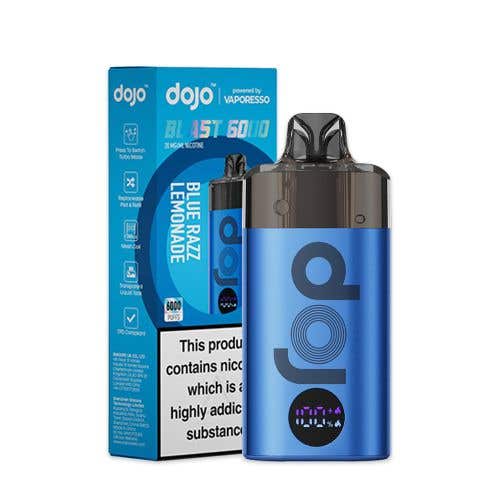 Buy Vaporesso Dojo Blast 6000 Vape Kit Box of 5 - Blue Razz Lemonade