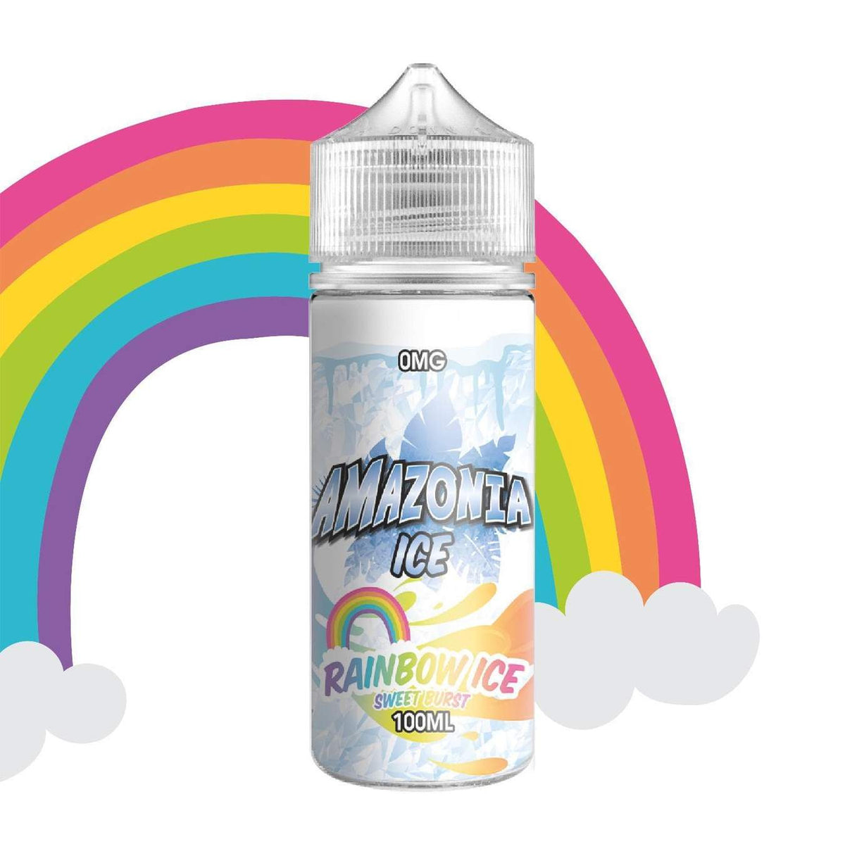 Buy Amazonia Ice 100ml Shortfill - Rainbow Ice
