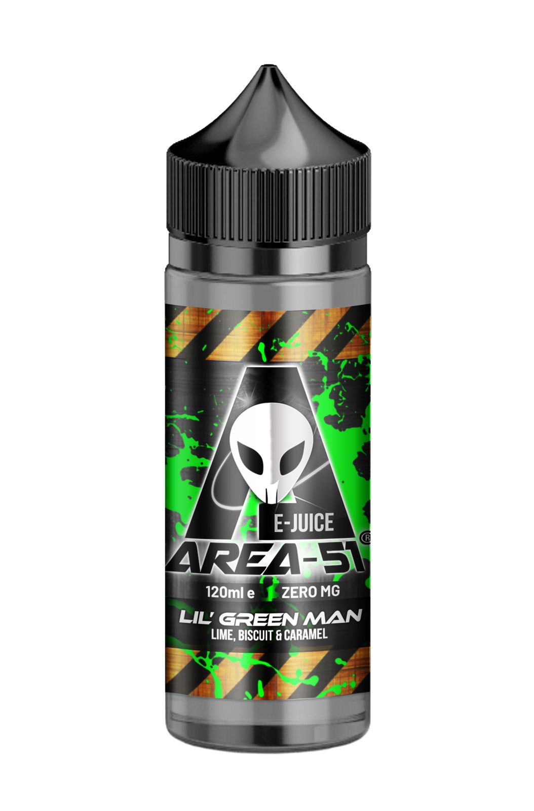 Buy Area 51 Vape Juice 100ml E - liquids - Lil' Green Man