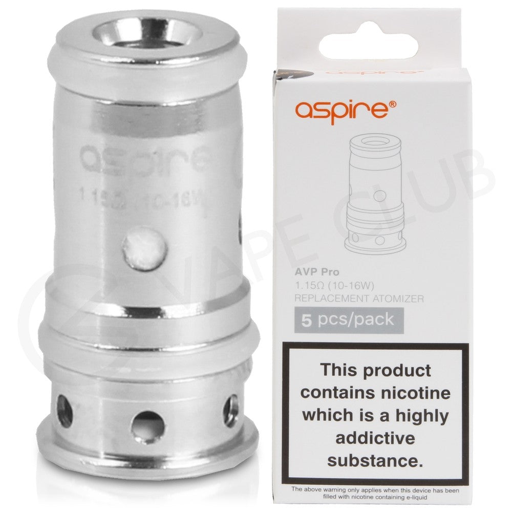 Buy Aspire AVP Coils - Pack of 5 - 1.15