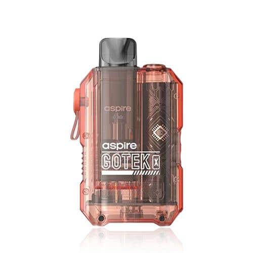 Buy Aspire - Gotek X Pod Vape Kit - Translucent Orange
