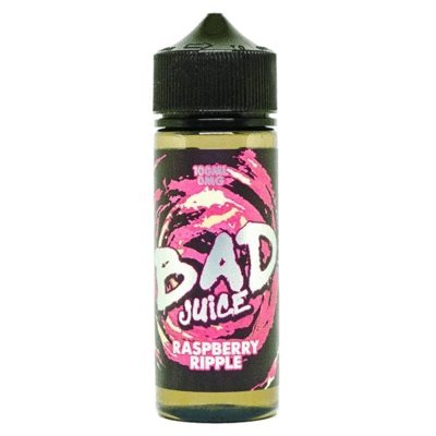 Buy Bad Juice 100ml Shortfill - Raspberry Ripple