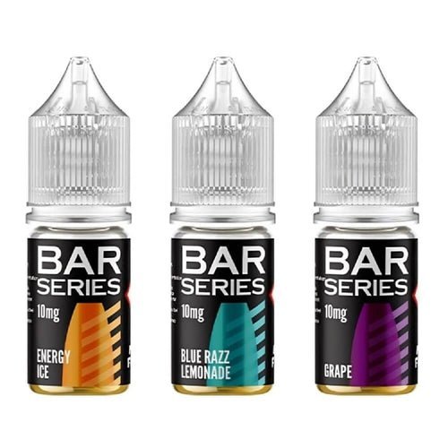 Buy Bar Series Nic Salt 10ml E - Liquid - Pack of 10 - Energy Ice