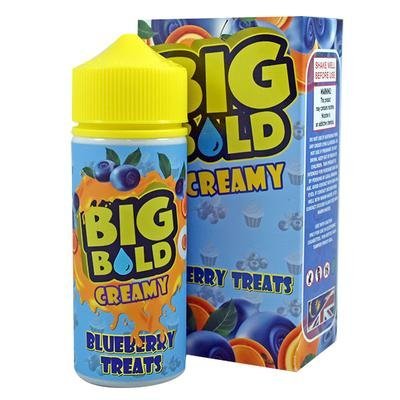 Buy Big Bold - Creamy 100ml Shortfill - Blueberry Treats