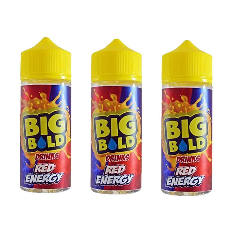 Buy Big Bold Drinks Red Energy 100ML Shortfill -