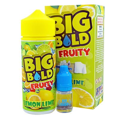 Buy Big Bold Fruity 100ML Shortfill - Lemon Lime