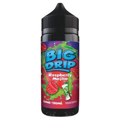 Buy Big Drip 100ml Shortfill - Raspberry Mojito