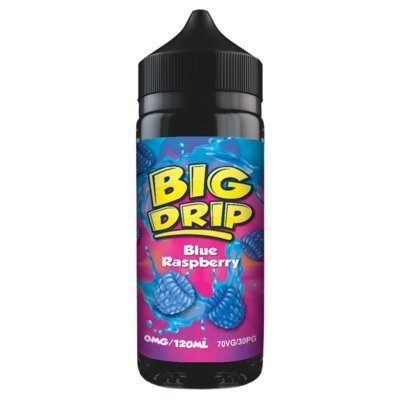 Buy Big Drip 100ml Shortfill - Blue Raspberry