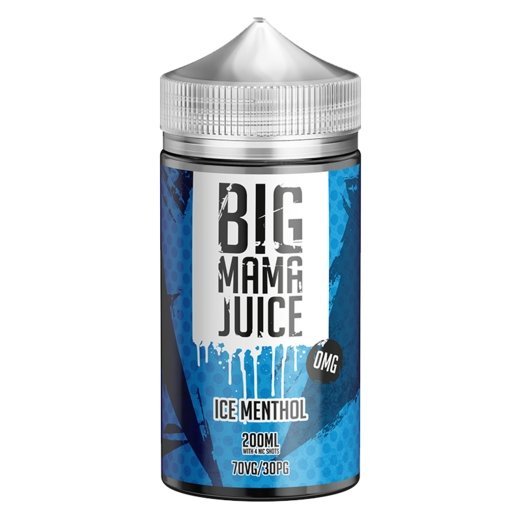 Buy Big Mama Juice 200ml Shortfill - Ice Menthol