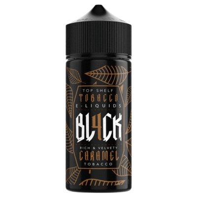 Buy Bla4ck 100ml Shortfill - Caramel Tobacco