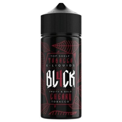 Buy Bla4ck 100ml Shortfill - Cherry Tobacco
