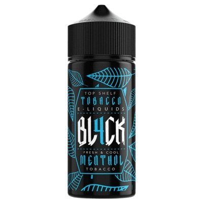 Buy Bla4ck 100ml Shortfill - Menthol Tobacco
