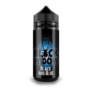 Buy Black Widow 100ml E - liquids - Black and Blue