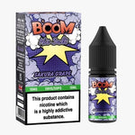 Buy Boom Nic Salts 10ml E - liquids - Box of 10 - Sakura Grape