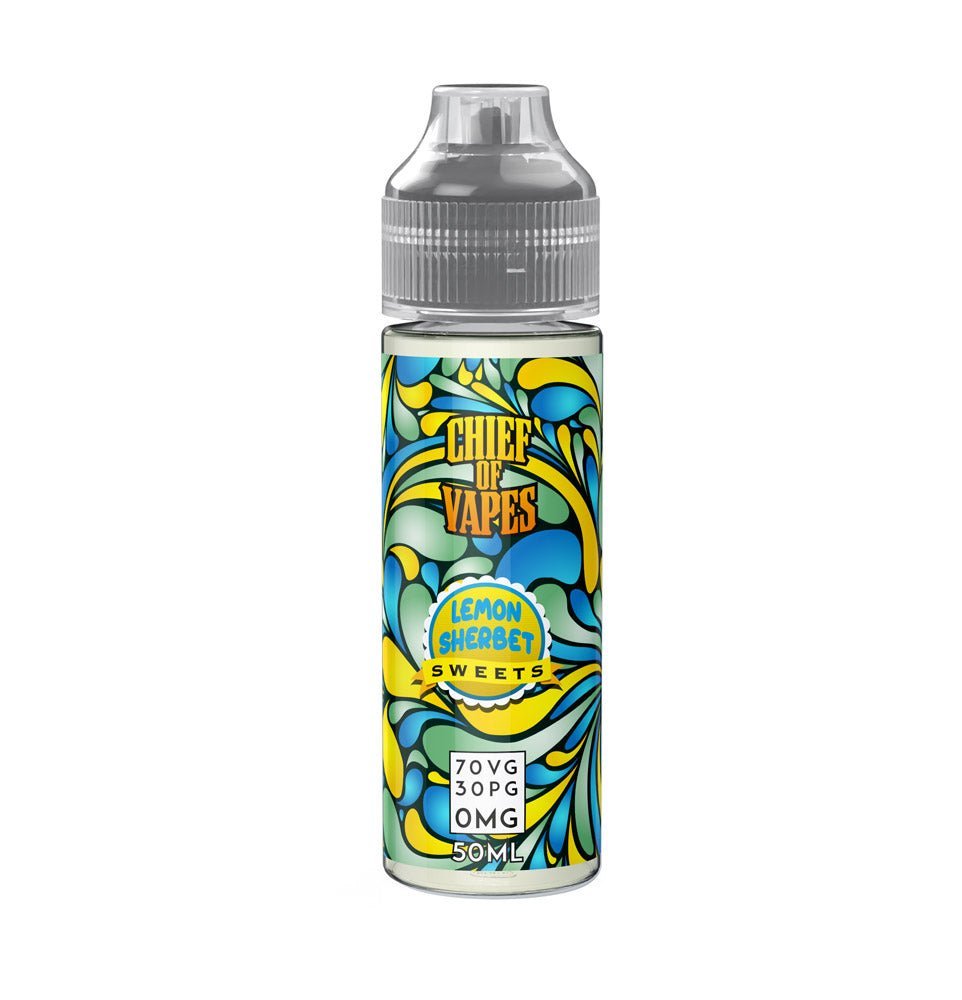 Buy Chief Of Vapes - Fireball - 50ml E - liquids Shortfill - Lemon Sherbet