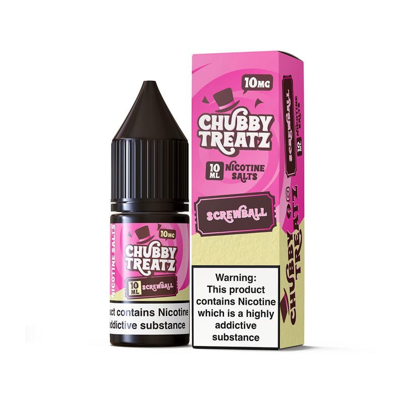 Buy Chubby Treatz Nic Salts 10ml - Box of 10 - ScrewBall