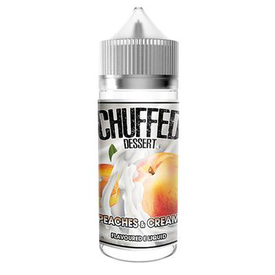 Buy Chuffed Dessert Ice - 100ml Shortfill - Peaches & Cream