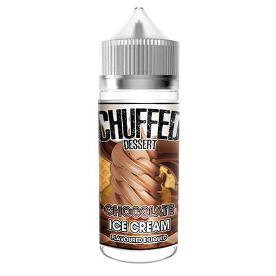 Buy Chuffed Dessert Ice - 100ml Shortfill - Chocolate Ice Cream