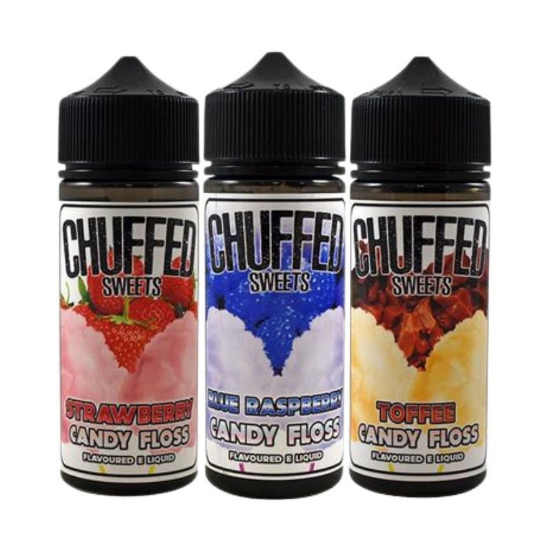 Buy Chuffed Sweets Candy Floss 100ML Shortfill - Strawberry Candy Floss