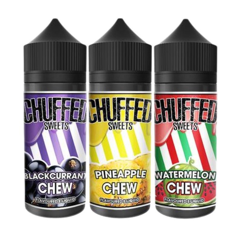 Buy Chuffed Sweets Chew 100ML Shortfill - Pineapple Chew