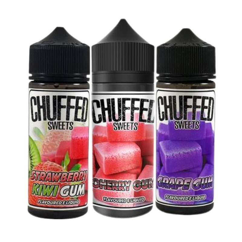 Buy Chuffed Sweets Gum 100ML Shortfill - Cherry Gum