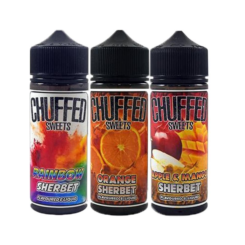 Buy Chuffed Sweets Sherbet 100ML Shortfill - Cherry Sherbet