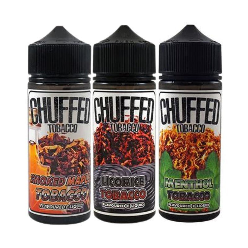 Buy Chuffed Tobacco 100ML Shortfill - Licorice Tobacco