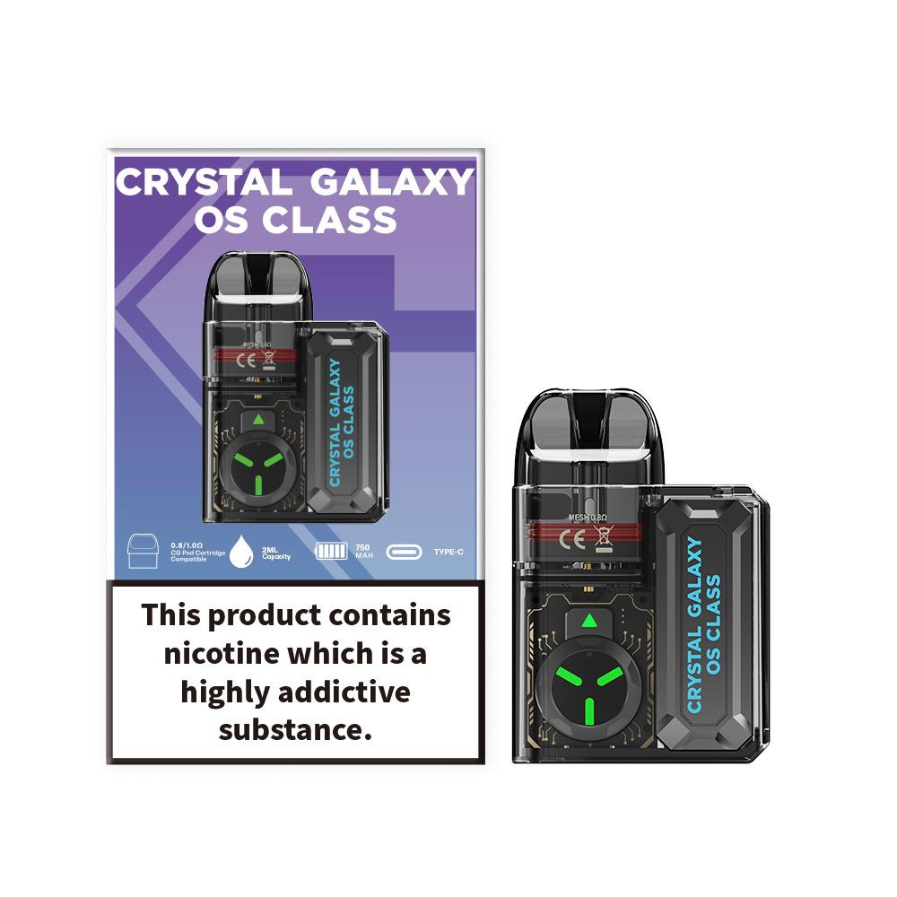 Buy Crystal Galaxy Os Class Pod System Kit - Amber Clear
