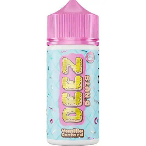 Buy Deez D'Nuts - 100ml - Shortfill - Vanilla Custard