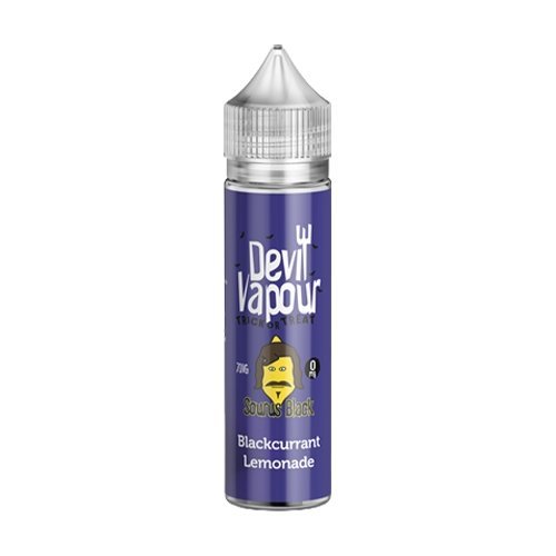 Buy Devil Vapour 50ml Shortfill - Blackcurrant Lemonade