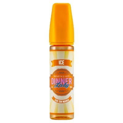 Buy Dinner Lady Ice 50ml Shortfill - Sun Tan Mango