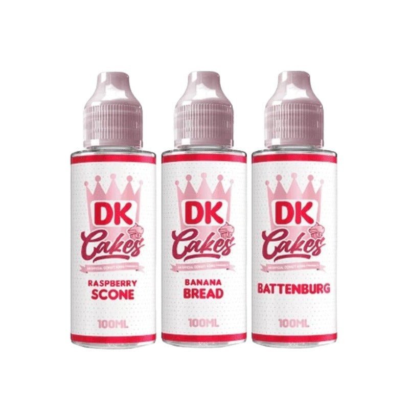 Buy Donut King Cakes 100ml Shortfill - Banana Bread
