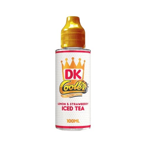 Buy Donut King Cooler 100ml Shortfill - Lemon Strawberry Iced Tea