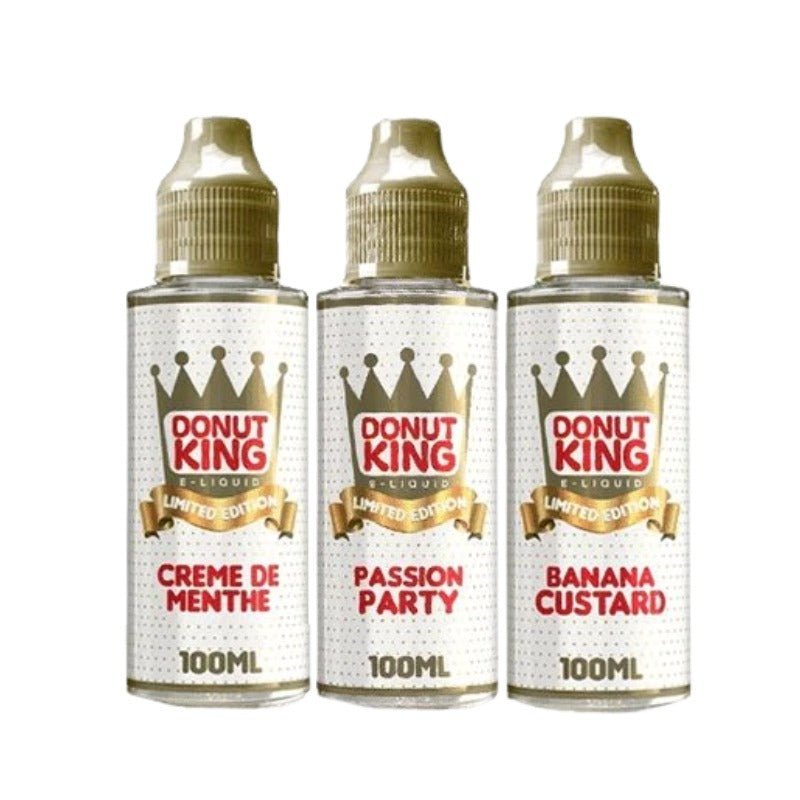 Buy Donut King Limited 100ml Shortfill - Banana Custard