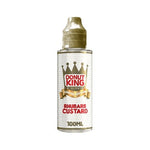 Buy Donut King Limited 100ml Shortfill - Rhubarb Custard