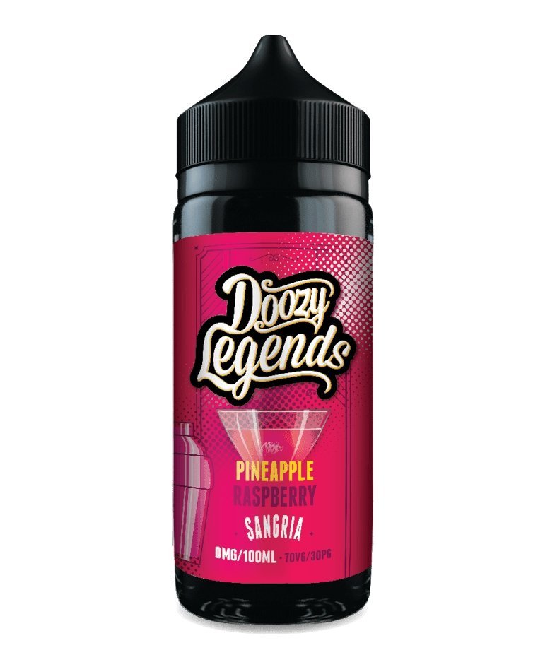 Buy Doozy Legends 100ml E - Liquid Shortfills - Pineapple Raspberry