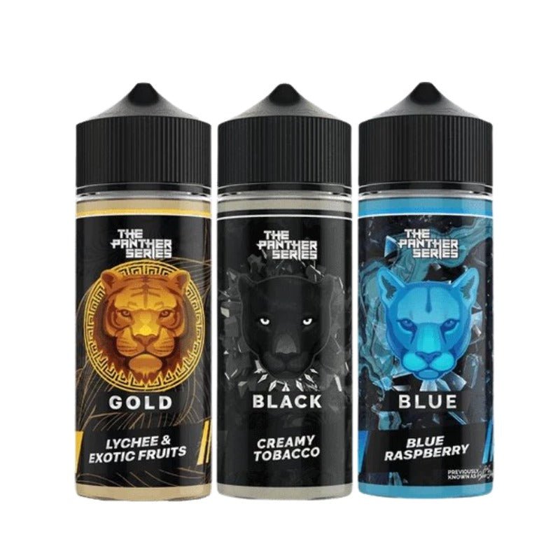 Buy Dr Vapes Panther 100ml Shortfill - Black