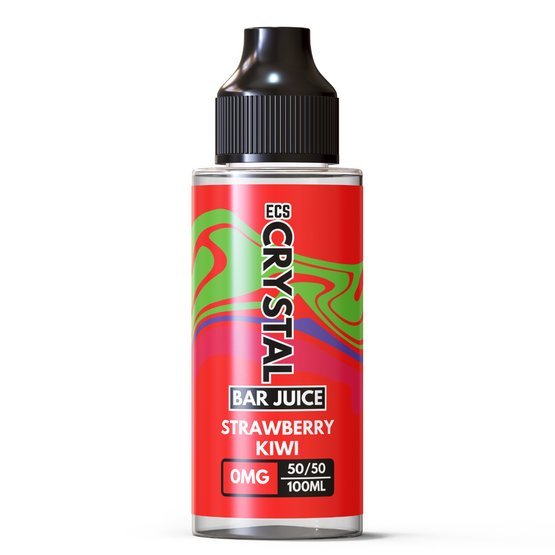Buy ECS Crystal Bar Juice 100ml E - liquids - Strawberry Kiwi