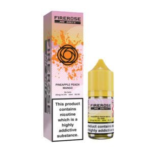 Buy Elux Firerose 5000 Nic Salt E - Liquid 10ml - Box of 10 - Pineapple Peach Mango