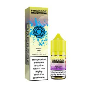 Buy Elux Firerose 5000 Nic Salt E - Liquid 10ml - Box of 10 - Berry Bang